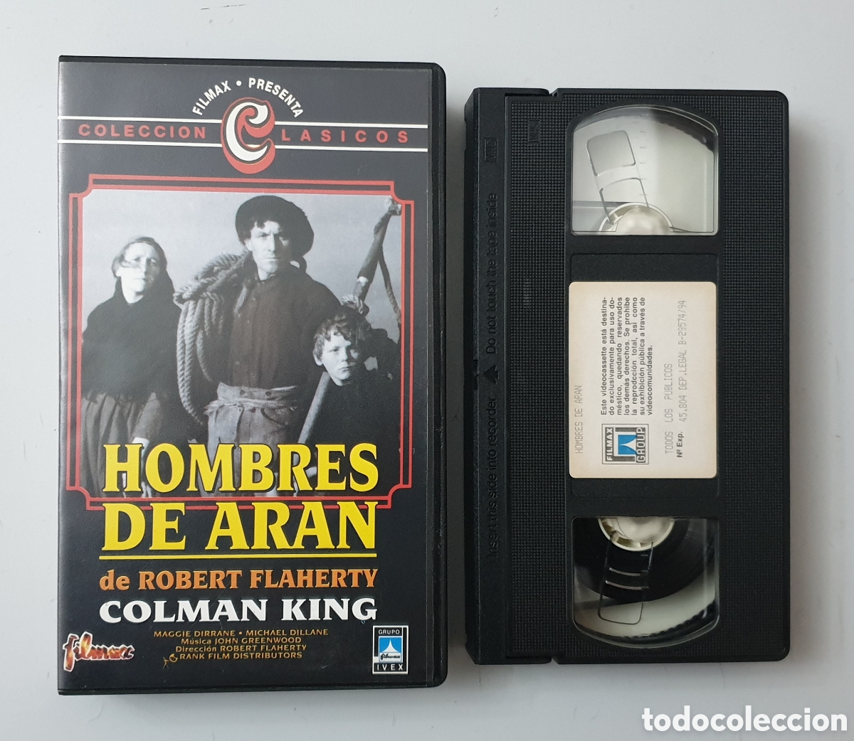 vhs hombres de aran 1934 edicion filmax años 90 - Compra venta en ...