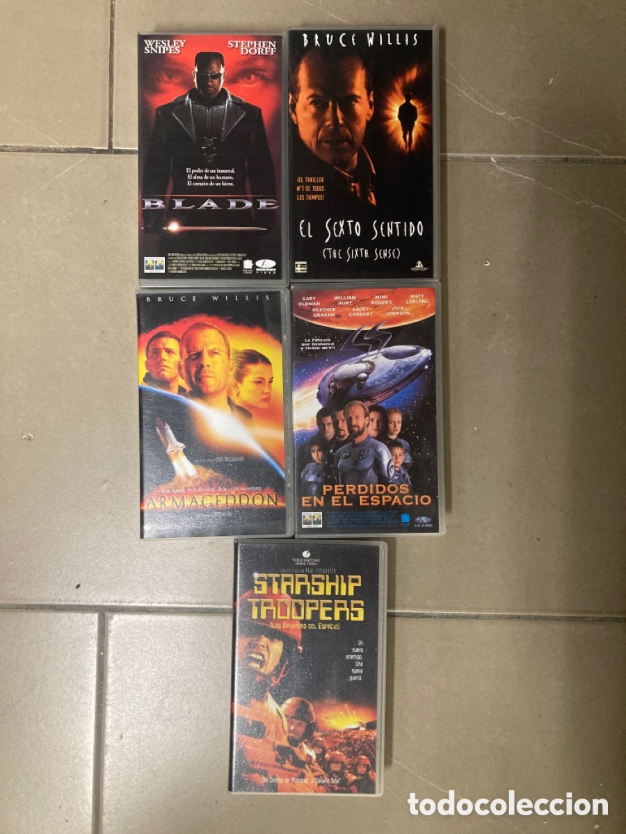 Cine: Lote de cine en cintas VHS