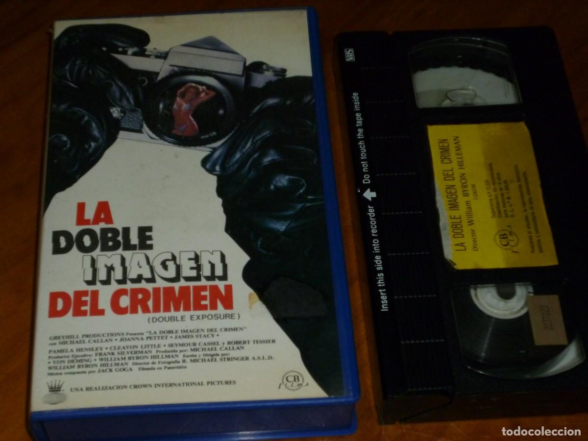 Kino: LA DOBLE IMAGEN DEL CRIMEN / DOUBLE EXPOSURE - WILLIAM BYRON HILLMAN - TERROR SUSPENSE - VHS