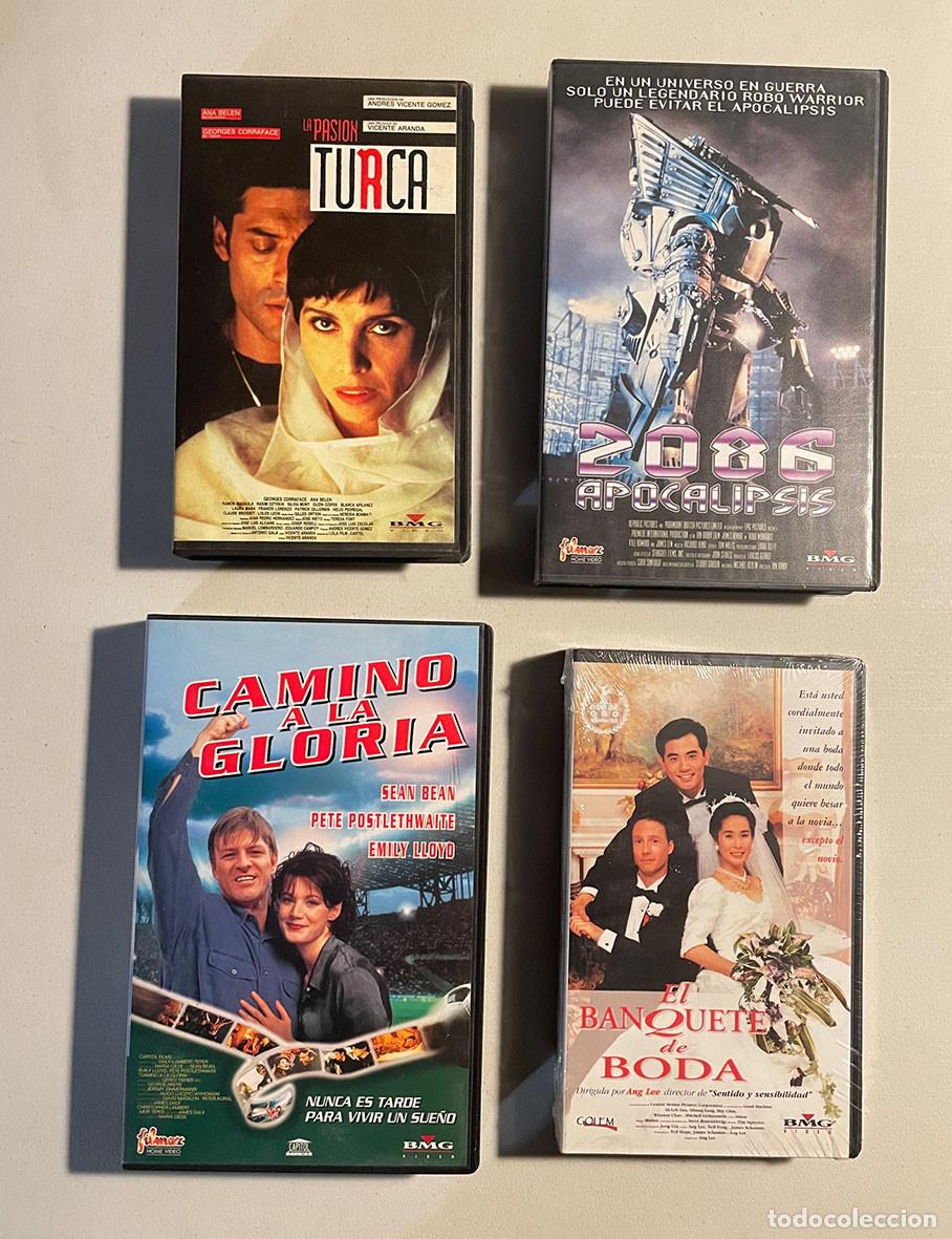 Cin&eacute;ma: LOTE CUATRO CINTAS PELICULAS VHS (VER FOTOS)