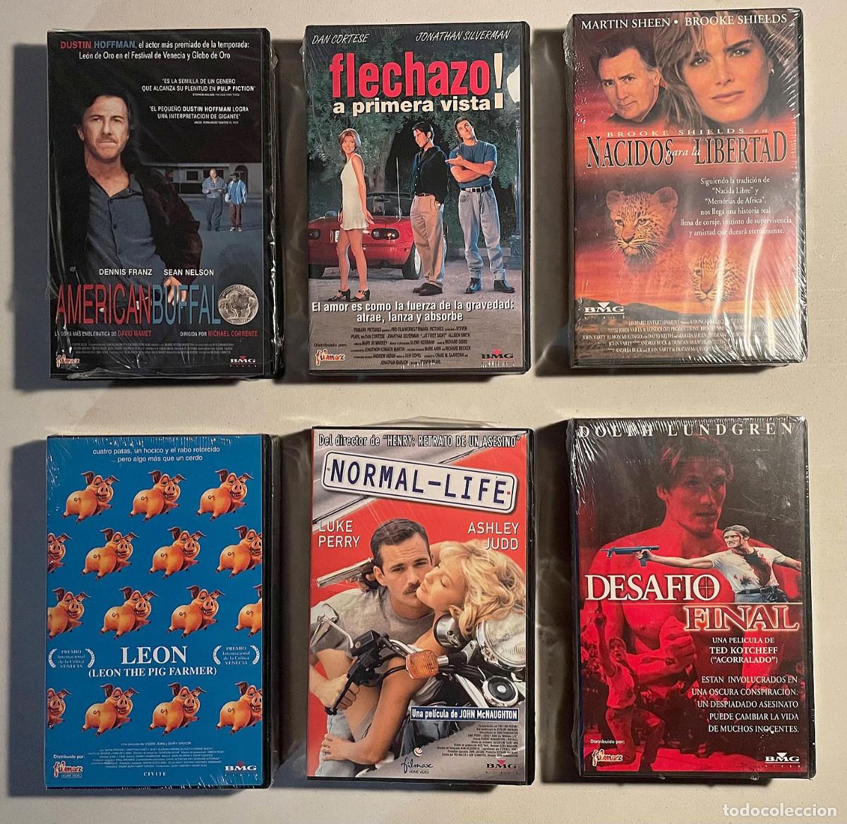 Cine: LOTE SEIS CINTAS PELICULAS VHS (VER FOTOS) NUEVAS &iexcl;&iexcl;&iexcl;PRECINTADAS!!!
