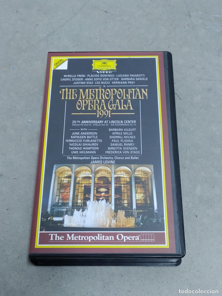 Cine: THE METROPOLITAN OPERA GALA 1991 - VHS