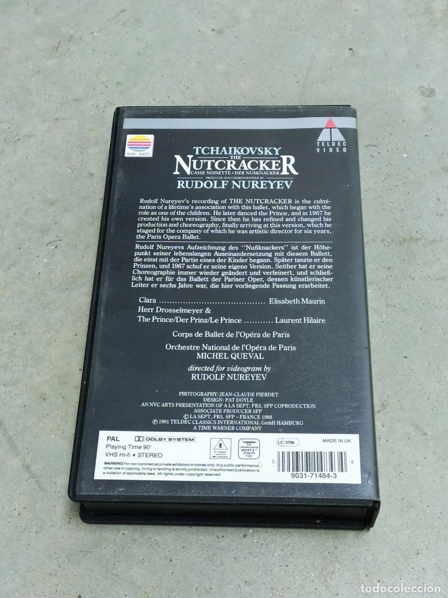 Cine: THE NUTCRACKER - TCHAIKOVSKY - RUDOLF NUREYEV - VHS - Foto 3