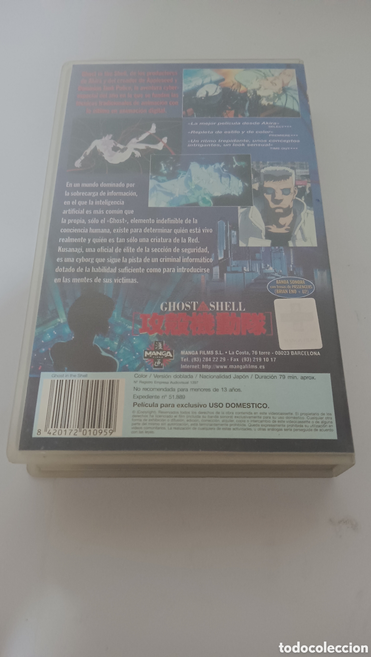 Cine: VHS Ghost in the Shell, Manga - Foto 2