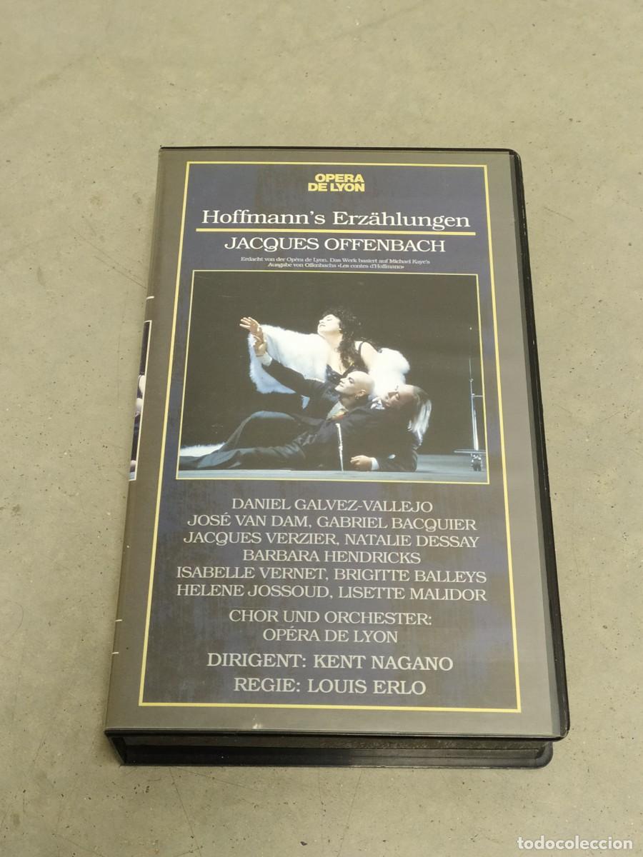 Cinema: HOFFMANN&acute;S ERZ&Auml;HLUNGEN - JACQUES EFFENBACH - OPERA DE LYON - VHS