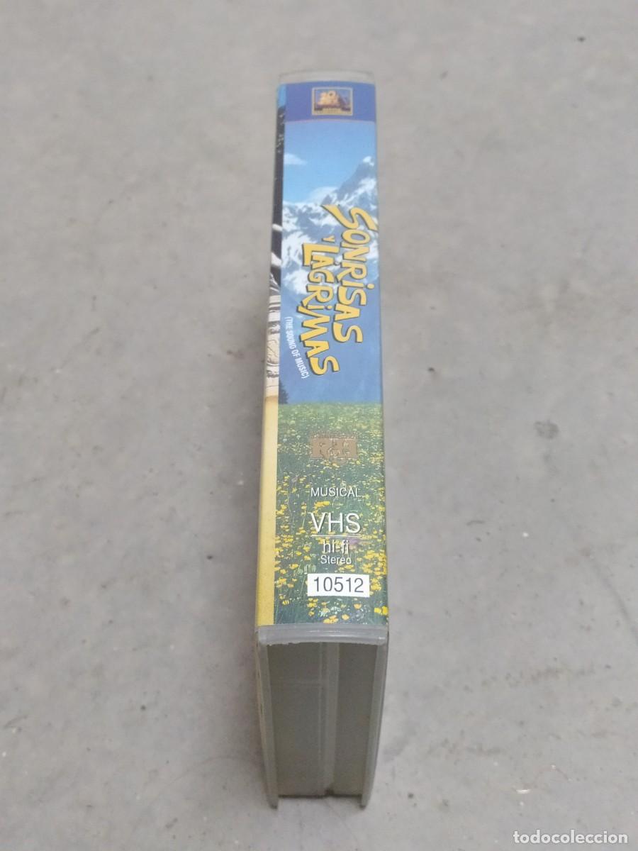 Cine: SONRISAS Y L&Aacute;GRIMAS - VERSION REMASTERIZADA - VHS - Foto 2