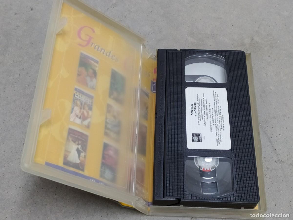 Cine: SONRISAS Y L&Aacute;GRIMAS - VERSION REMASTERIZADA - VHS - Foto 4