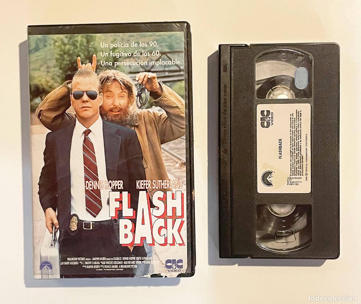 Cine: FLASH BACK - SUTHERLAND - PELICULA VHS - Foto 1