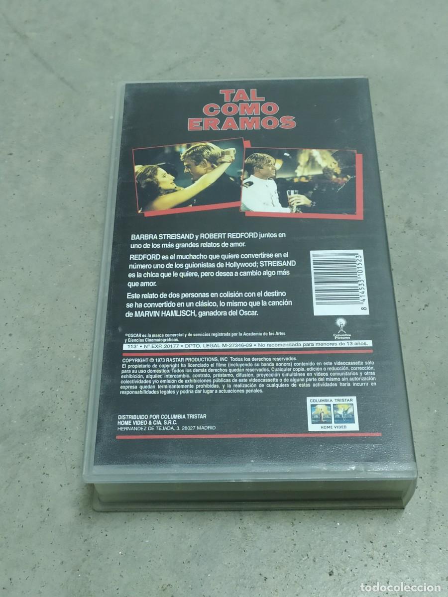 Cine: TAL COMO &Eacute;RAMOS - VHS - Foto 3