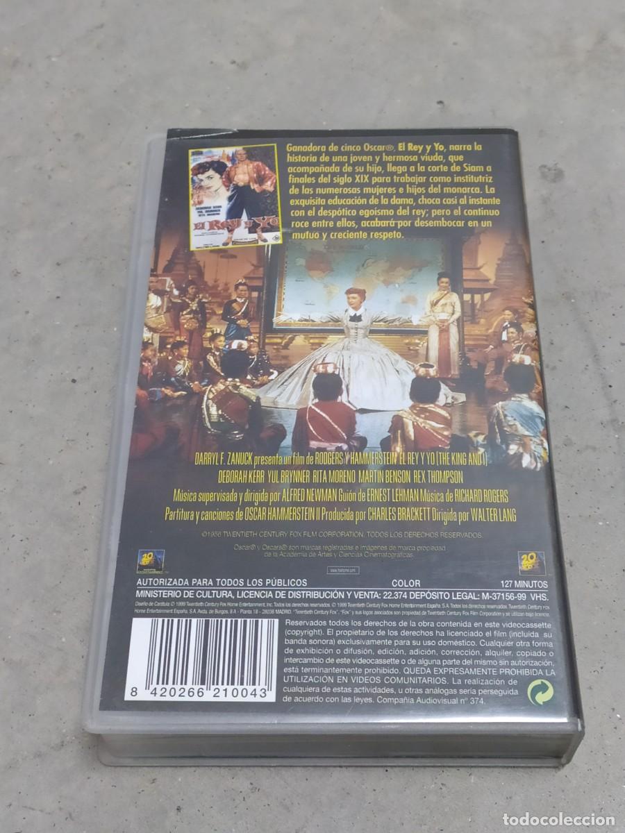 Cine: EL REY Y YO - VHS - Foto 3