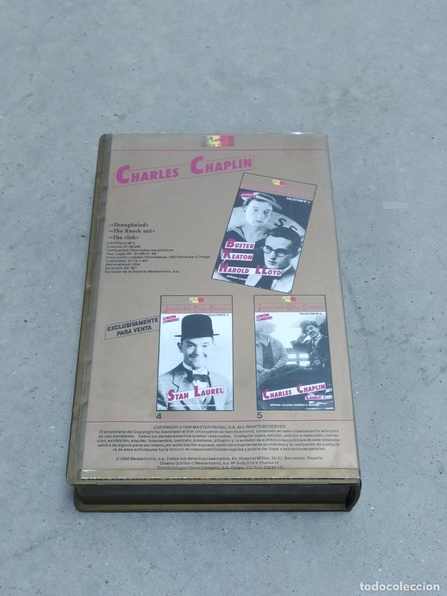 Cine: CHARLES CHAPLIN - CHARLOT - VHS - Foto 3