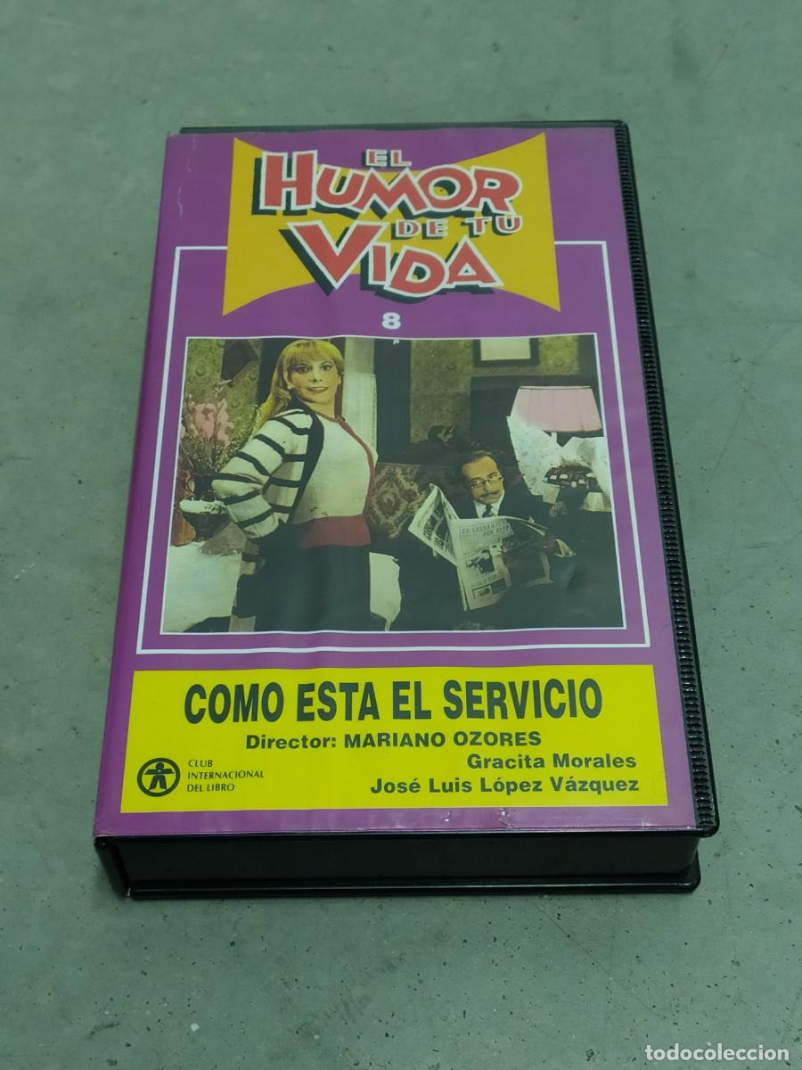 Cin&eacute;ma: COMO EST&Aacute; EL SERVICIO - EL HUMOR DE TU VIDA - VHS