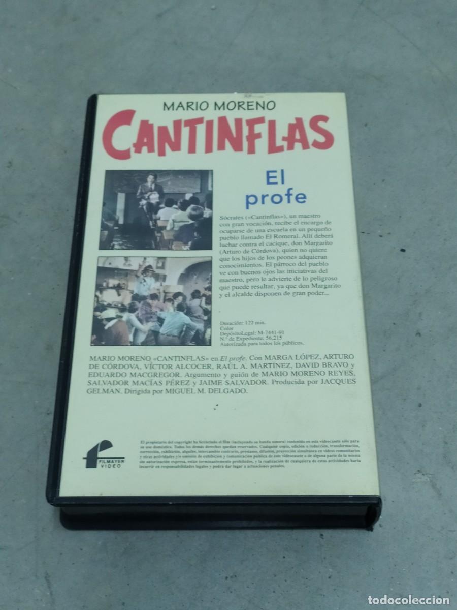 Cine: EL PROFE - CANTINFLAS - VHS - Foto 3