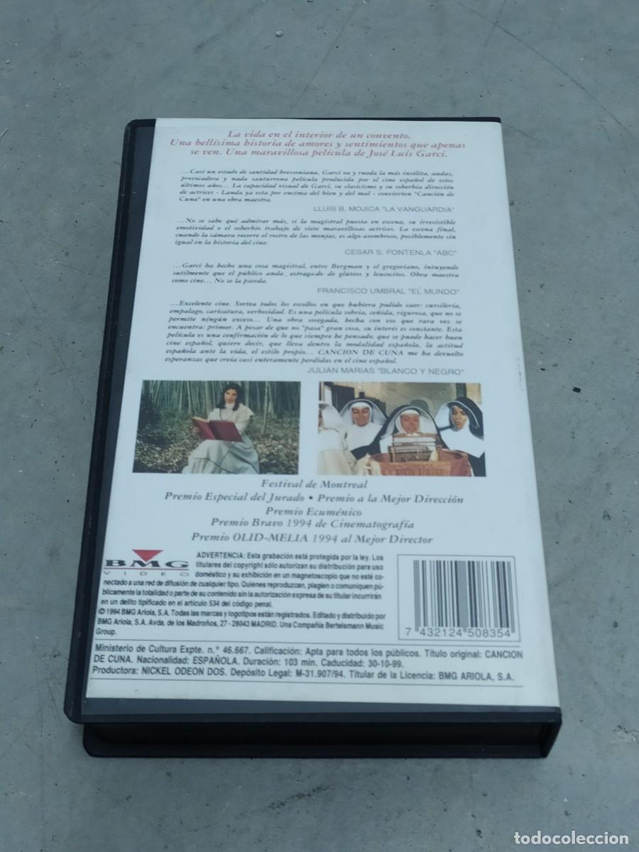 Cine: CANCI&Oacute;N DE CUNA - VHS - Foto 3