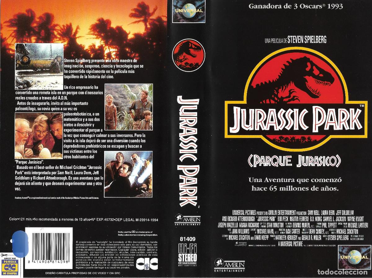 jurassic park (carátula) - Compra venta en todocoleccion