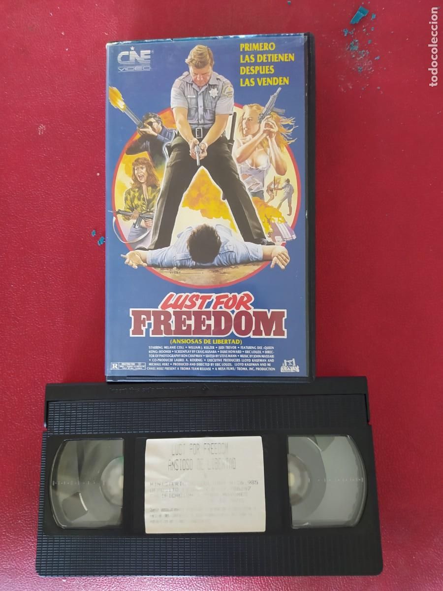Cin&eacute;ma: VHS- LUST FOR FREEDOM. CINE V&Iacute;DEO