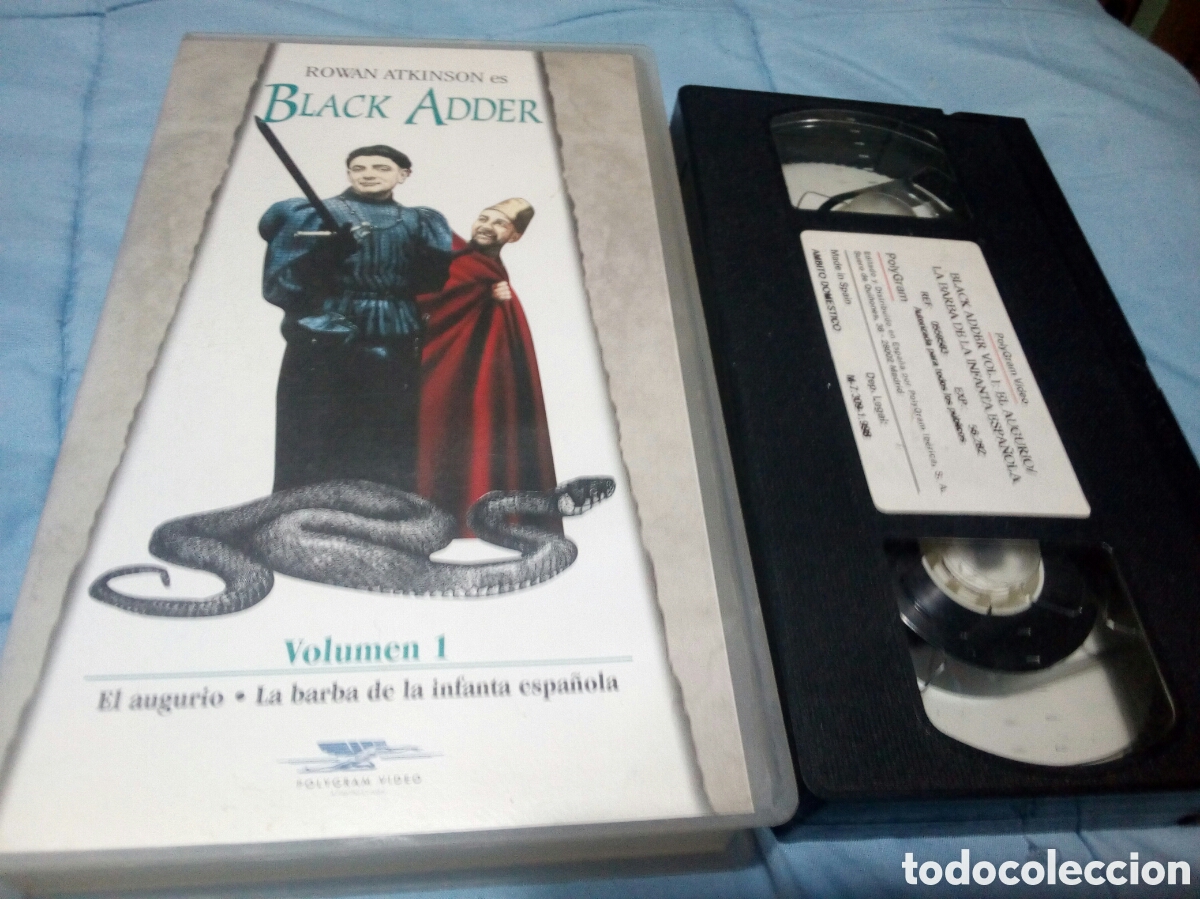 Cine: Black adder vhs mr Bean - Foto 1