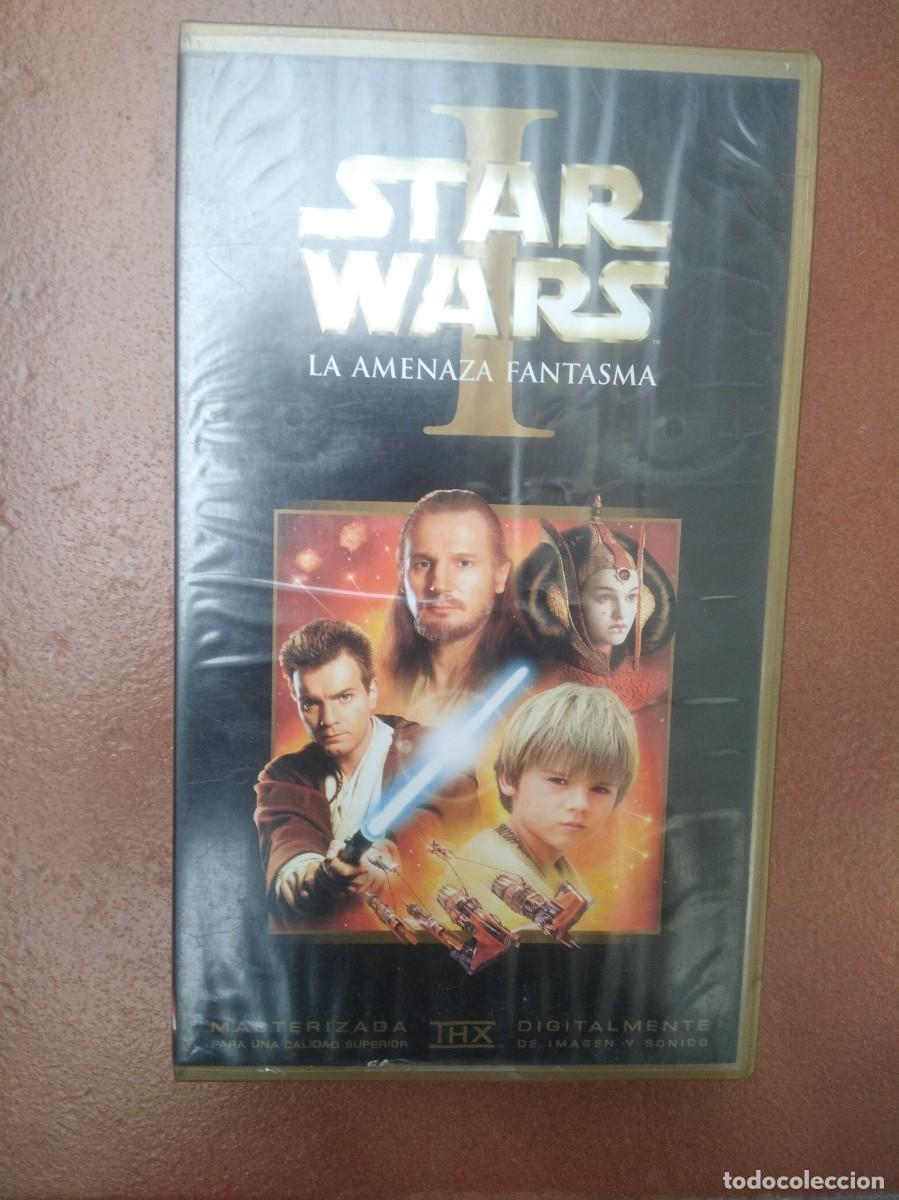 Cine: Pelicula VHS Star Wars La amenaza fantasma