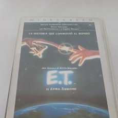 Cine: VHS E.T.EL EXTRA-TERRESTRE, CON FOLLETO. Lote 400353579