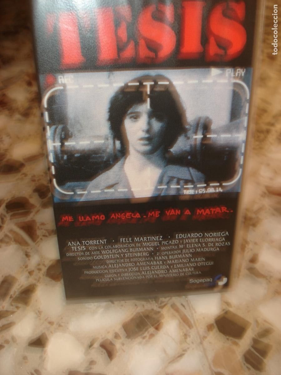 Cine: Amen&aacute;bar Tesis VHS - Foto 1