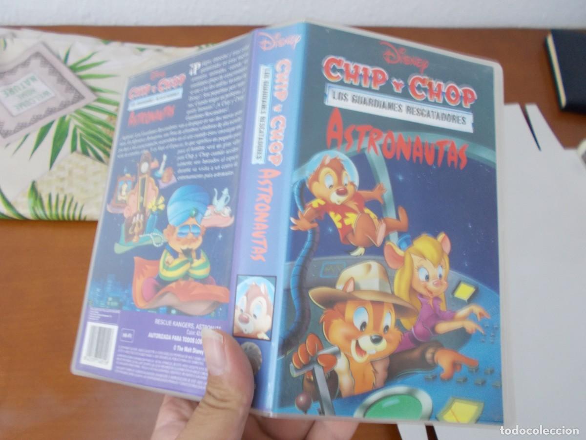 Cine: CHIP Y CHOP ASTRONAUTAS VHS - Foto 1
