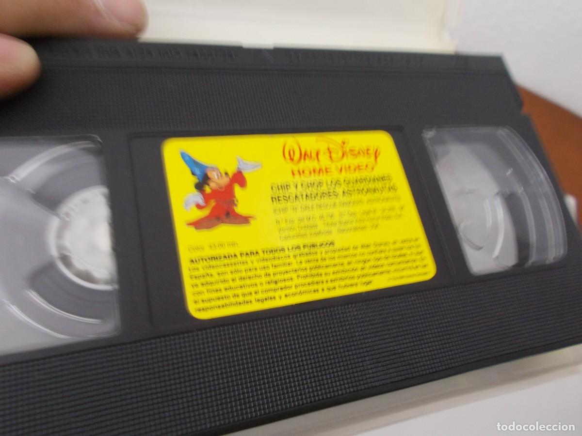 Cine: CHIP Y CHOP ASTRONAUTAS VHS - Foto 4