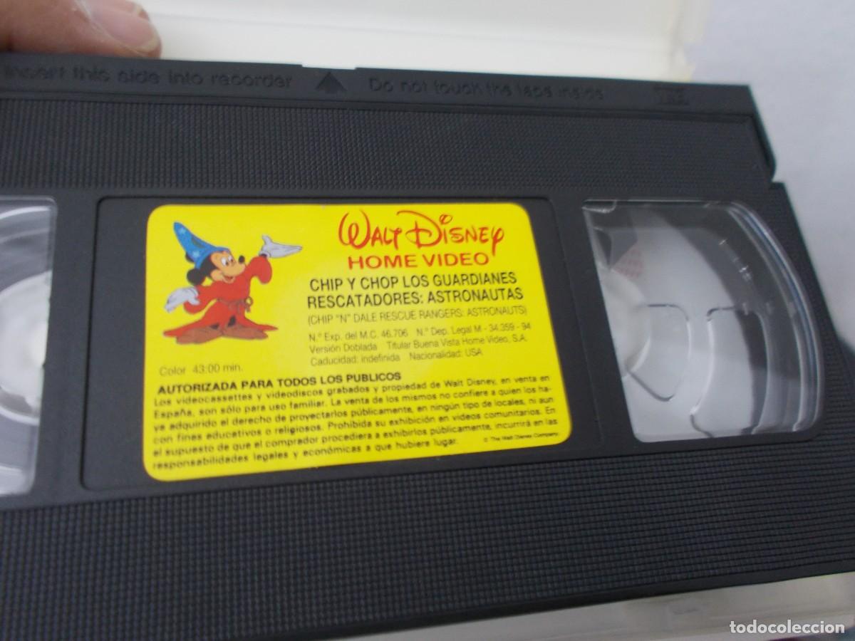 Cine: CHIP Y CHOP ASTRONAUTAS VHS - Foto 5