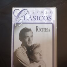 Cine: VHS RECUERDA DE ALFRED HITCHCOCK - COLECCIÓN GRANDES CLÁSICOS. Lote 400869174