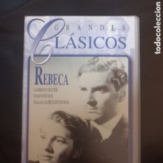 Cine: VHS REBECA DE ALFRED HITCHCOCK - COLECCIÓN GRANDES CLÁSICOS. Lote 400869324
