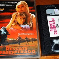 Cine: RESCATE DESESPERADO - MARIEL HEMINGWAY - ORO FILMS - VHS. Lote 401115064