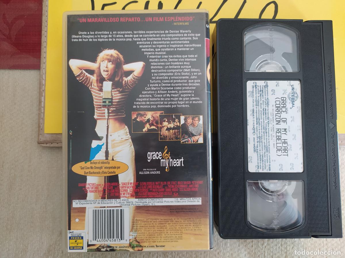 Cine: CORAZ&Oacute;N REBELDE PELICULA VHS - Foto 2