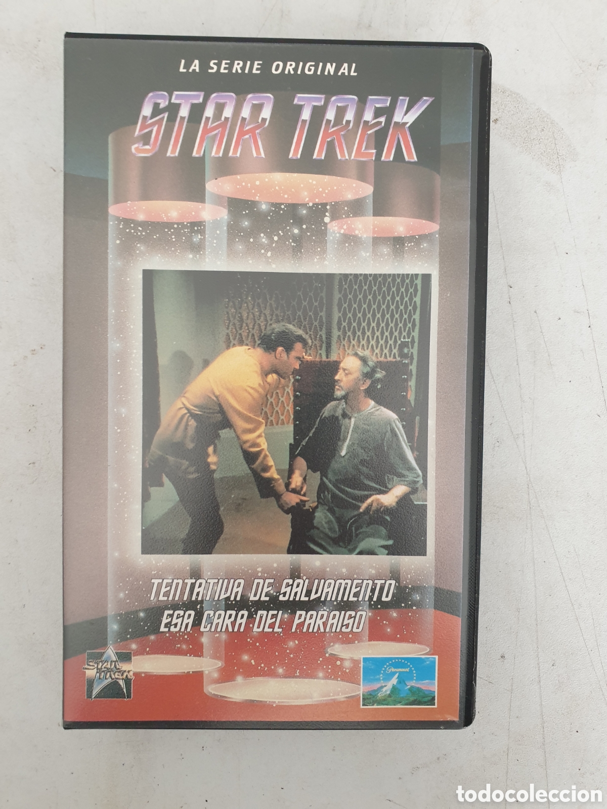 Cine: STAR TREK LA SERIE ORIGINAL. TENTATIVA DE SALVAMENTO/ESA CARA DEL PARA&Iacute;SO