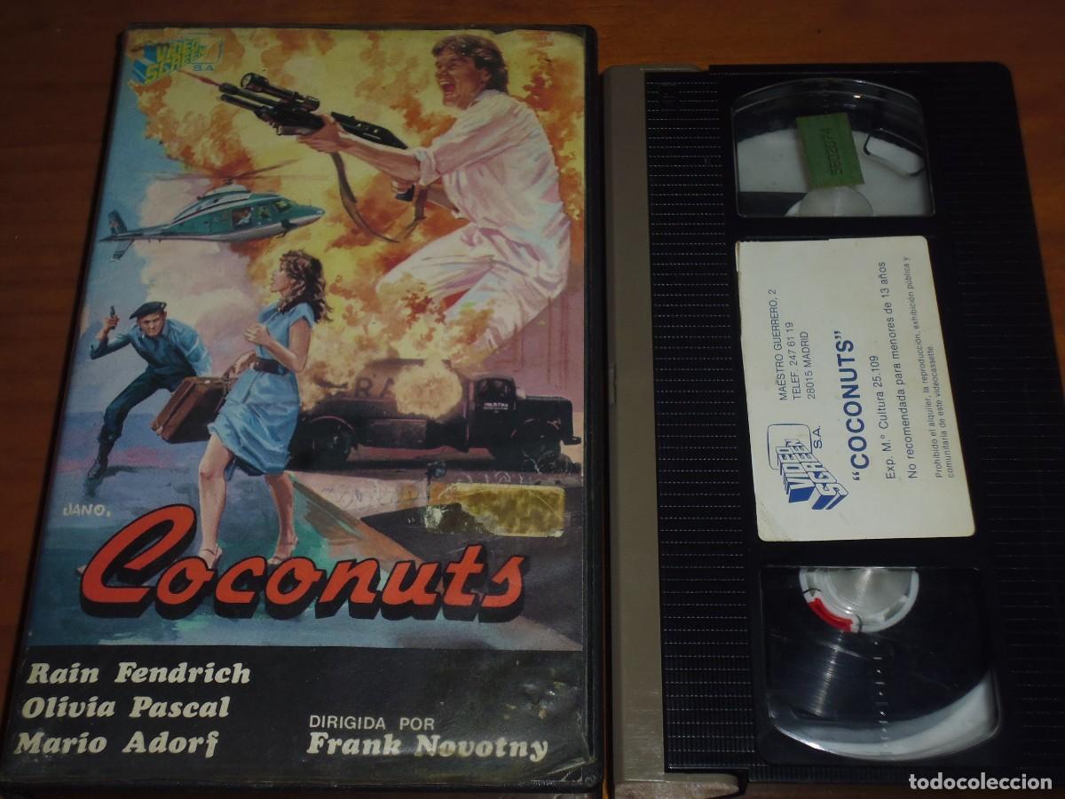 Cine: COCONUTS - OLIVIA PASCAL, MARIO ADORF - VHS - Foto 1