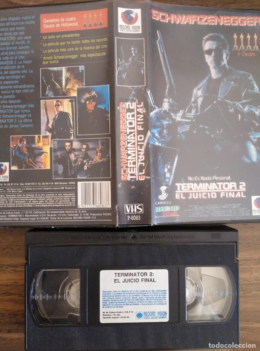 Cine: VHS - TERMINATOR 2 - RECORD VISION - Foto 1