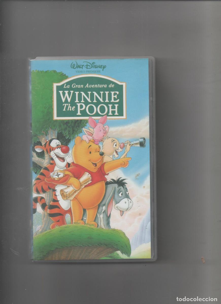 Cine: LA GRAN AVENTURA DE WINNIE THE POOH - VHS - WALT DISNEY HOME VIDEO .-E4