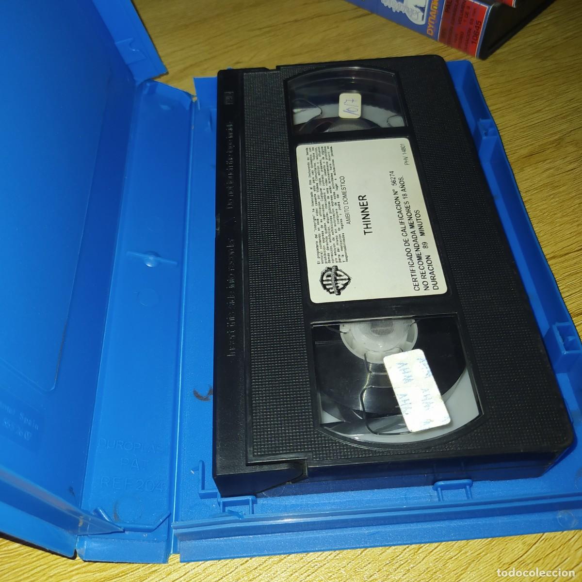 Cine: VHS Thinner Stephen King - Foto 3
