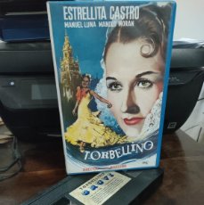 Cine: TORBELLINO - LUIS MARQUINA - ESTRELLITA CASTRO, MANUEL LUNA - GRUVI 1986. Lote 402487044