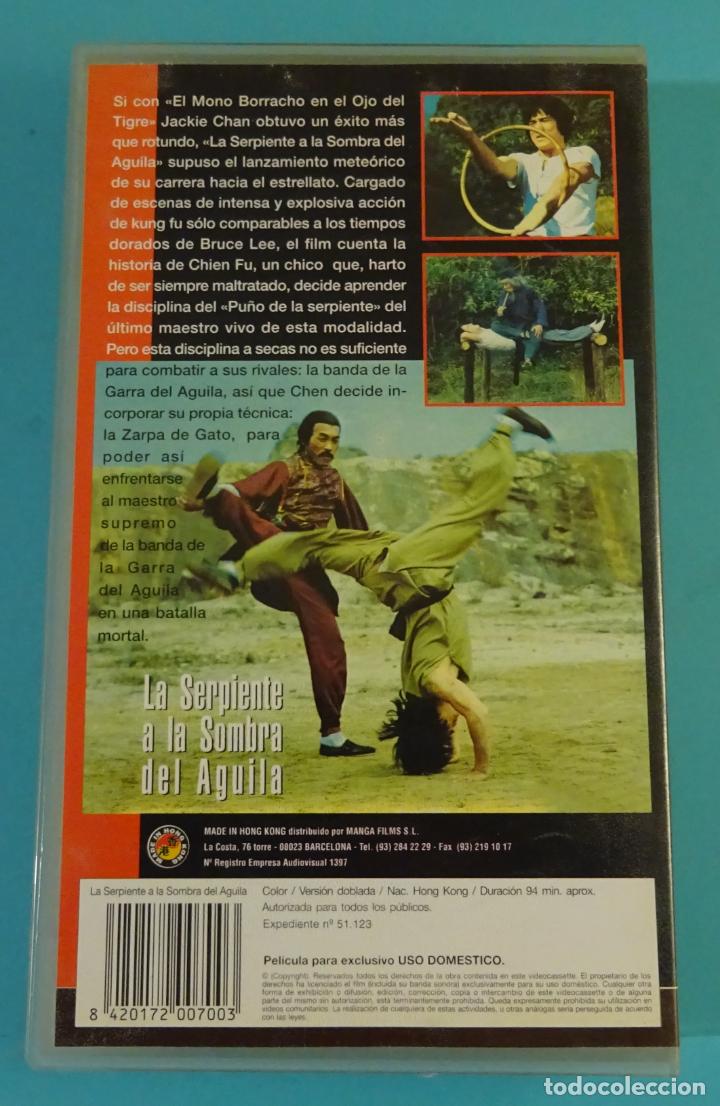 vhs la serpiente a la sombra del águila. jackie - Compra venta en  todocoleccion