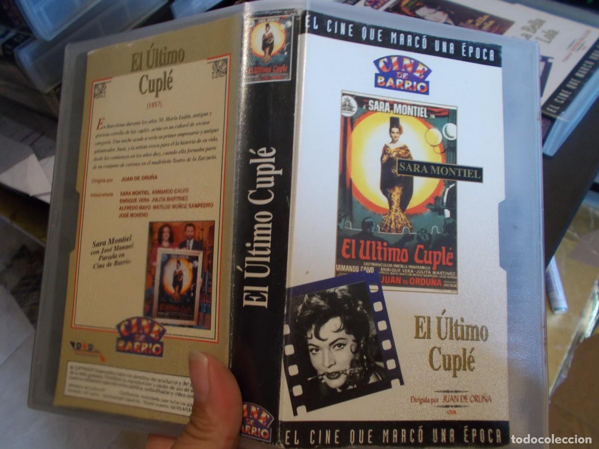 Cinema: EL ULTIMO CUPLE VHS
