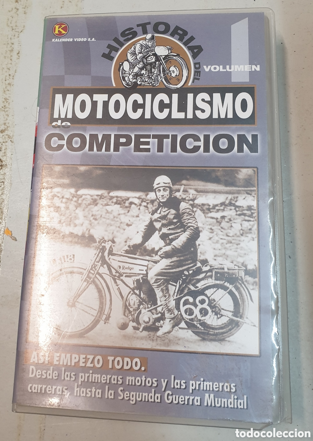 Cine: Motociclismo de competici&oacute;n. Volumen I. VHS