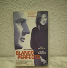 Cine: BLANCO PERFECTO VHS SANDRA BULLOCK, LIAM NEESON. Lote 403508549