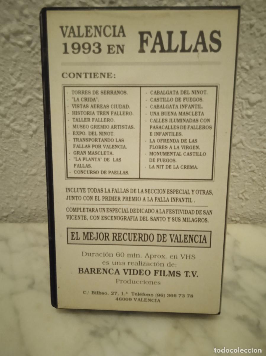 Cine: Fallas 1993 VHS - Foto 2