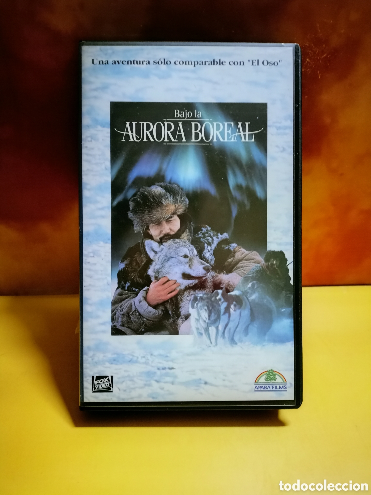 Cine: BAJO LA AURORA BOREAL - Dir. Toshio Goto - Koji Yakusho, Nikita Mikhalkov - (1990) - VHS