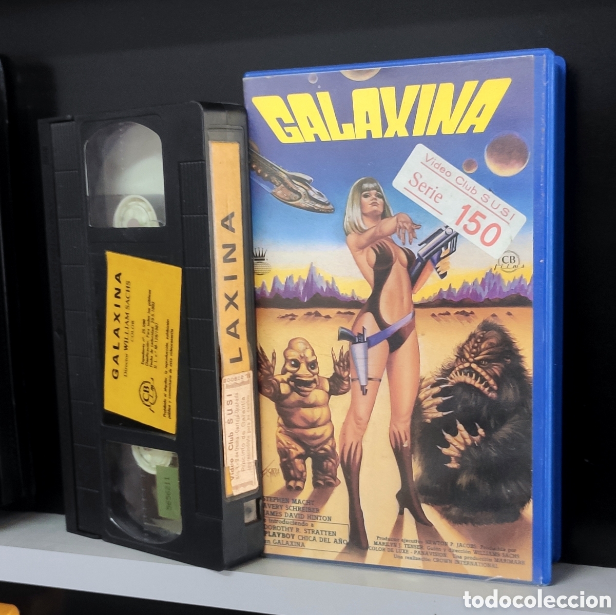 vhs. galaxina • super-descatalogada sexploitat - Comprar Filmes de cinema  VHS no todocoleccion