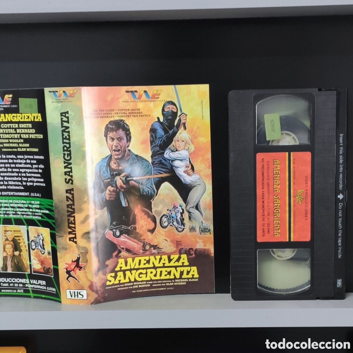 ✓ amenaza sangrienta | cinta video vhs. [digit - Compra venta en  todocoleccion