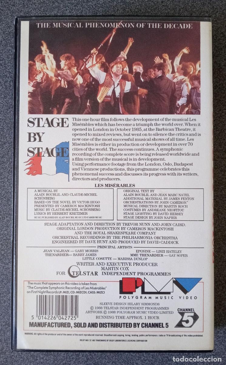 Cine: VHS Les Miserables Los Miserables - Foto 4
