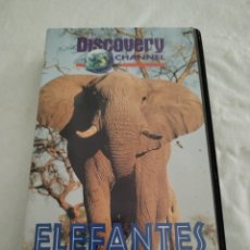 Cine: VHS DOCUMENTAL ELEFANTES DISCOVERY CHANNEL