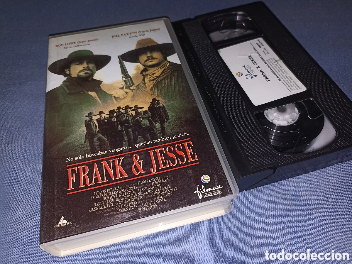 Cine: FRANK & JESSE- ROB LOWE- VHS - Foto 1