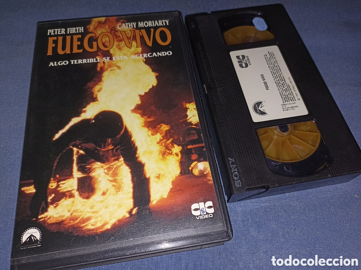 Cine: Fuego vivo- vhs- Peter firth- descatalogada - Thriller