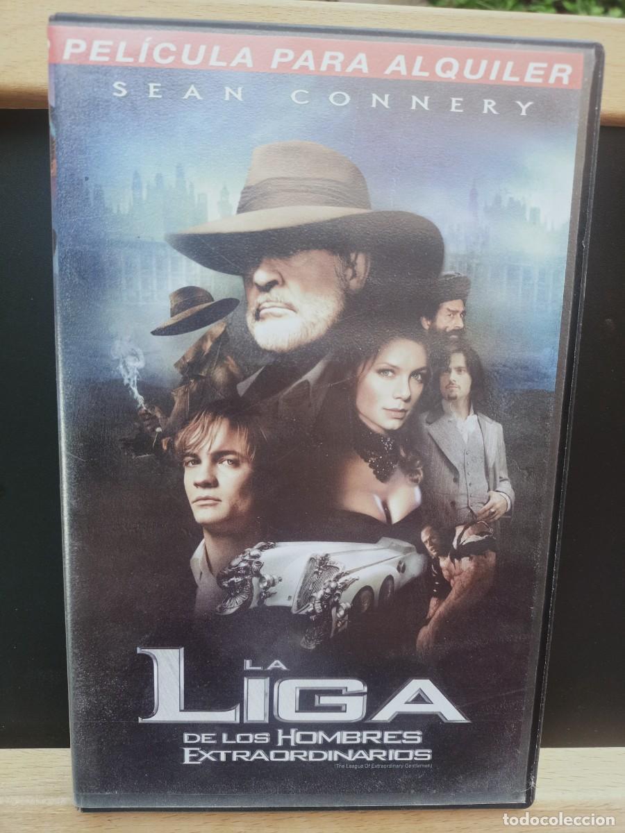 Cinema: LA LIGA DE LOS HOMBRES EXTRAORDINARIOS - PEL&Iacute;CULA PARA ALQUILER - ESTUCHE GRANDE - VHS